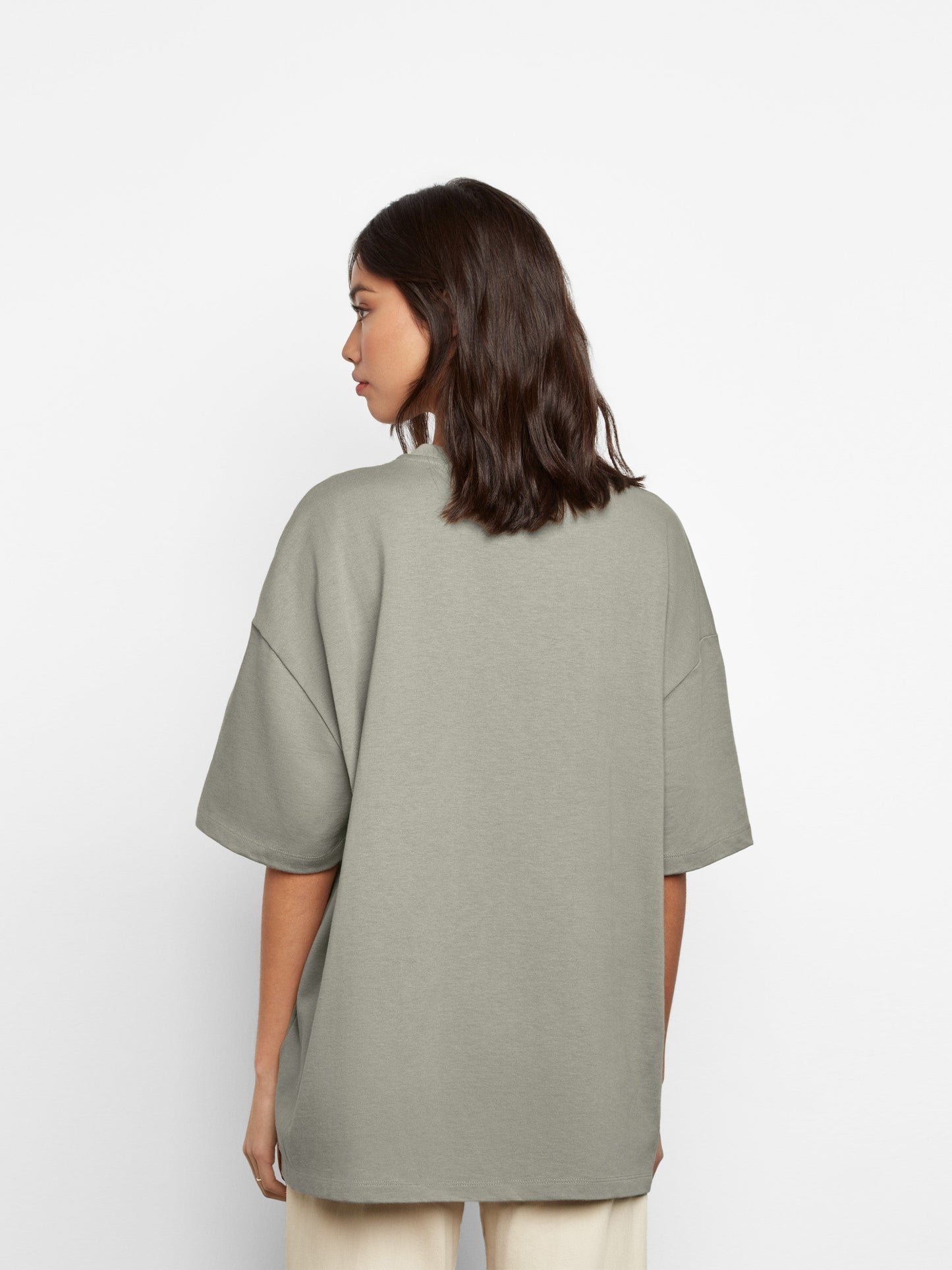 The Block T-shirt | Pebble