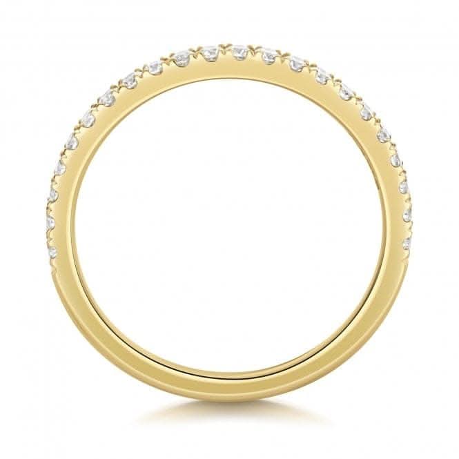 Wedding Band 18ct Diamond Half Eternity Ring WQ268/I