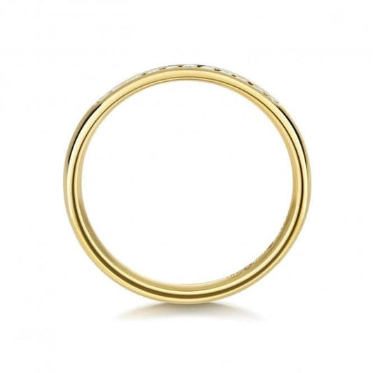 Wedding Band 18ct Gold Diamond Eternity Ring WQ215/I