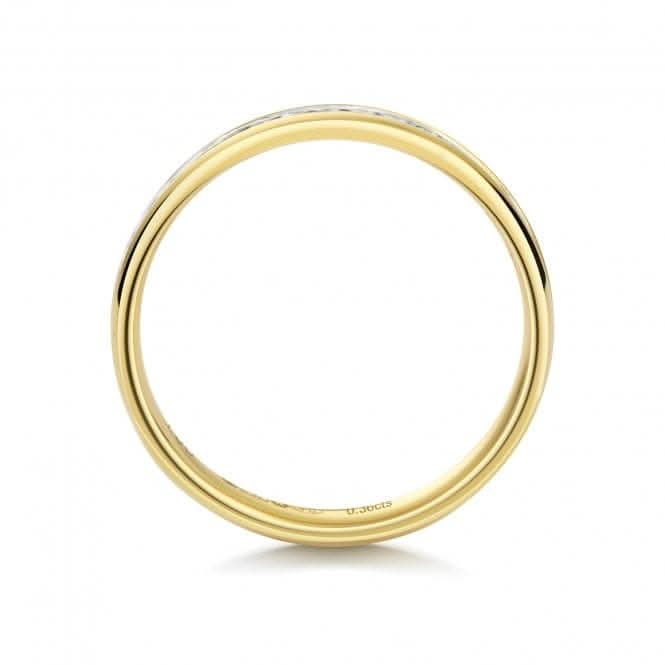 Wedding Band 18ct Gold Diamond Eternity Ring WQ229/I