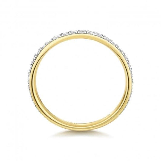 Wedding Band 18ct Gold Diamond Eternity Ring WQ231/I