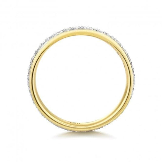 Wedding Band 18ct Gold Diamond Eternity Ring WQ232/I