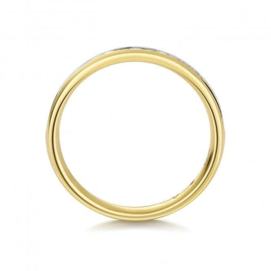 Wedding Band 18ct Gold Diamond Pcut Eternity Ring WQ235/I