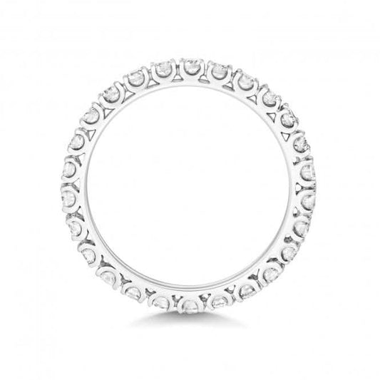 Wedding Band 18ct White Gold Diamond Eternity Ring WQ260W