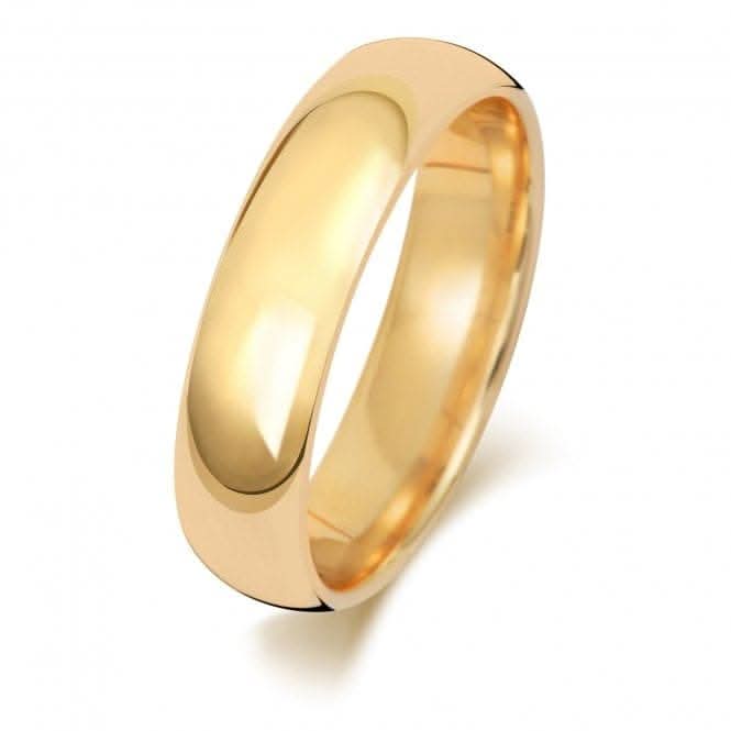 Wedding Band 18K Trad Court 5mm-1.45 Wedding Ring WQ165M