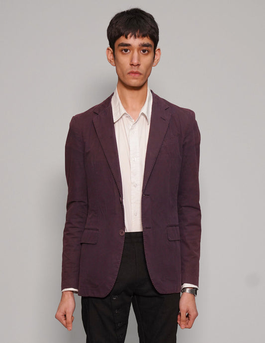 Lanvin Purple Blazer