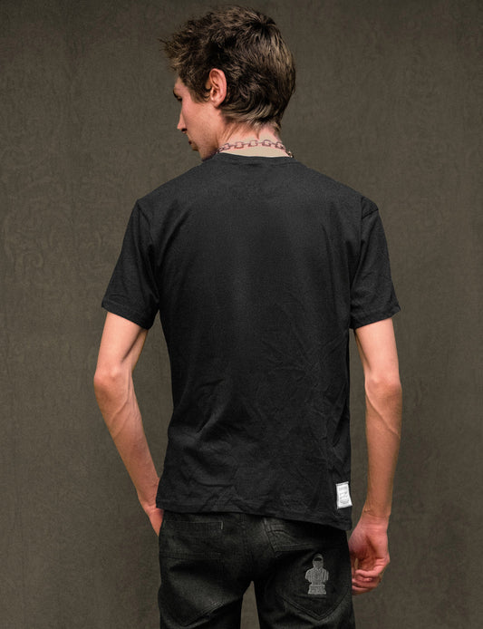 'We're Into Chaos' T-Shirt in Black