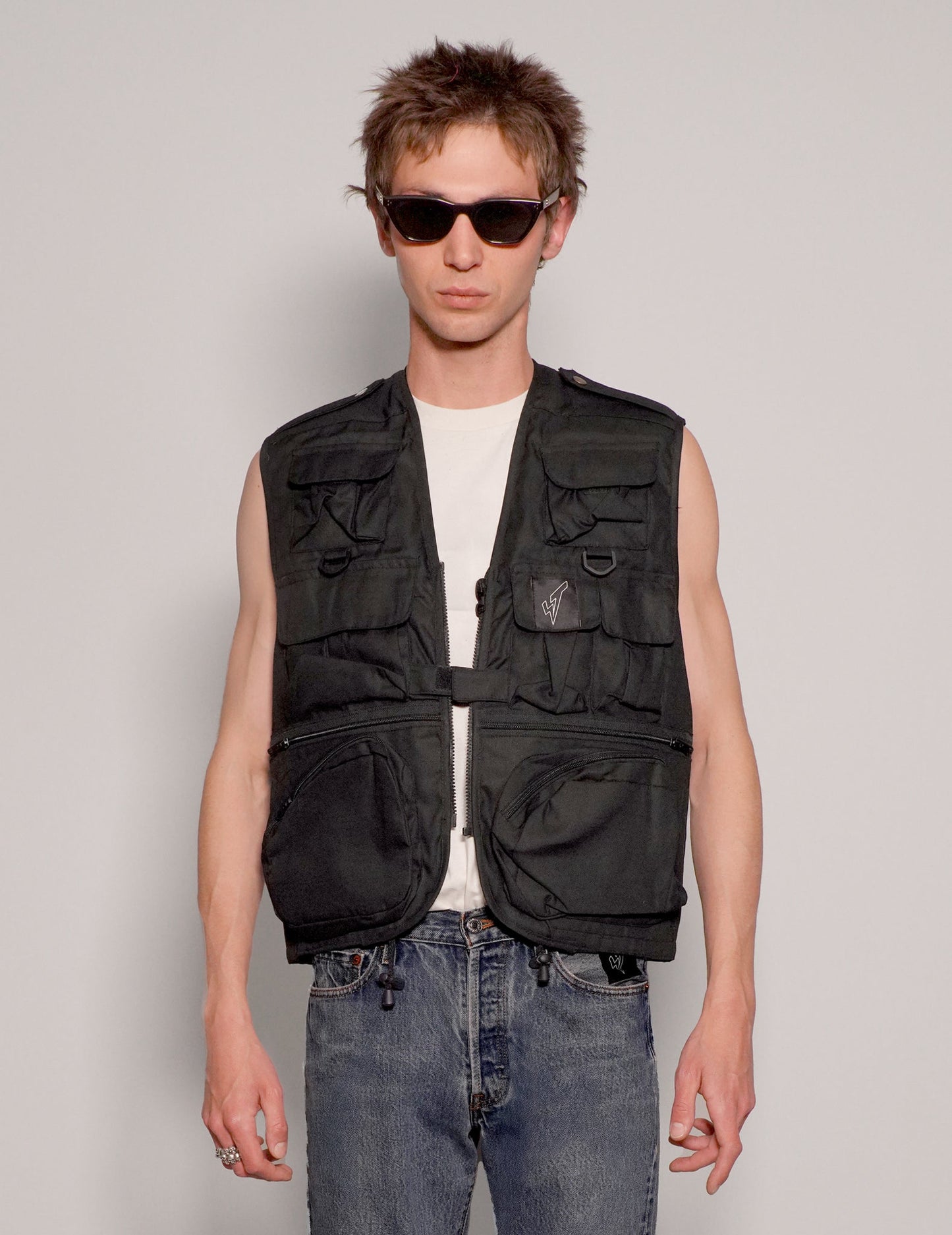 Tactical Gilet Jacket in Black