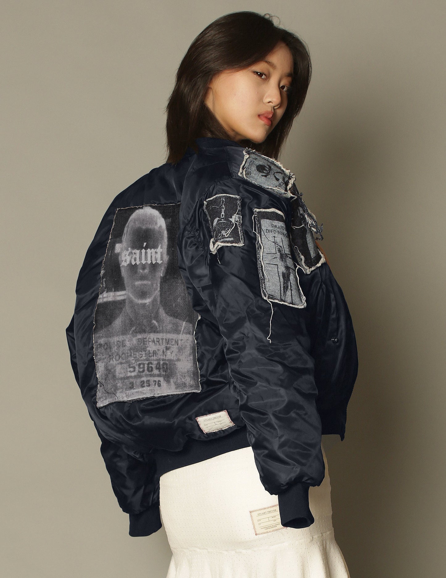 MA 1 Patched Bomber in Navy