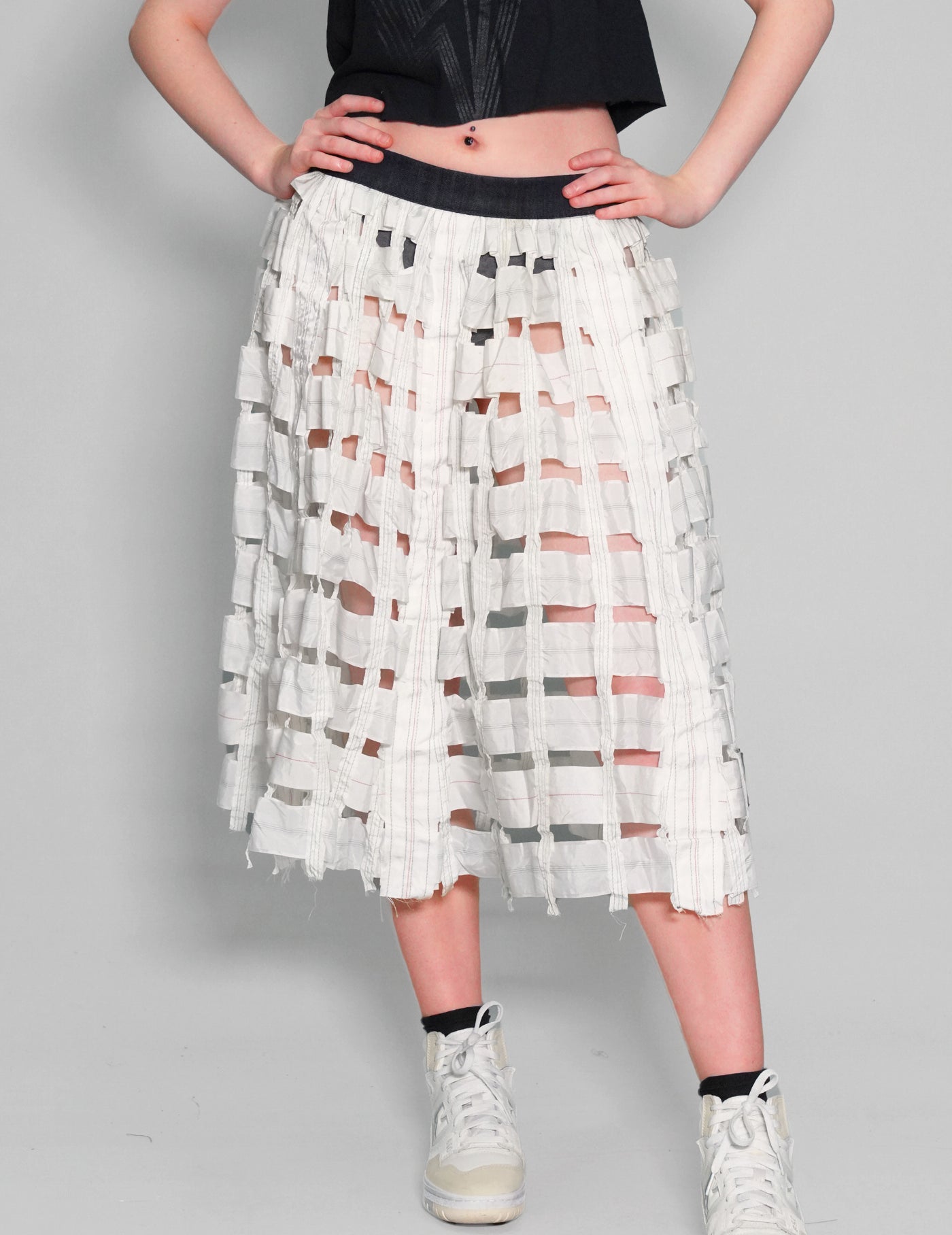 Parachute Skirt - White