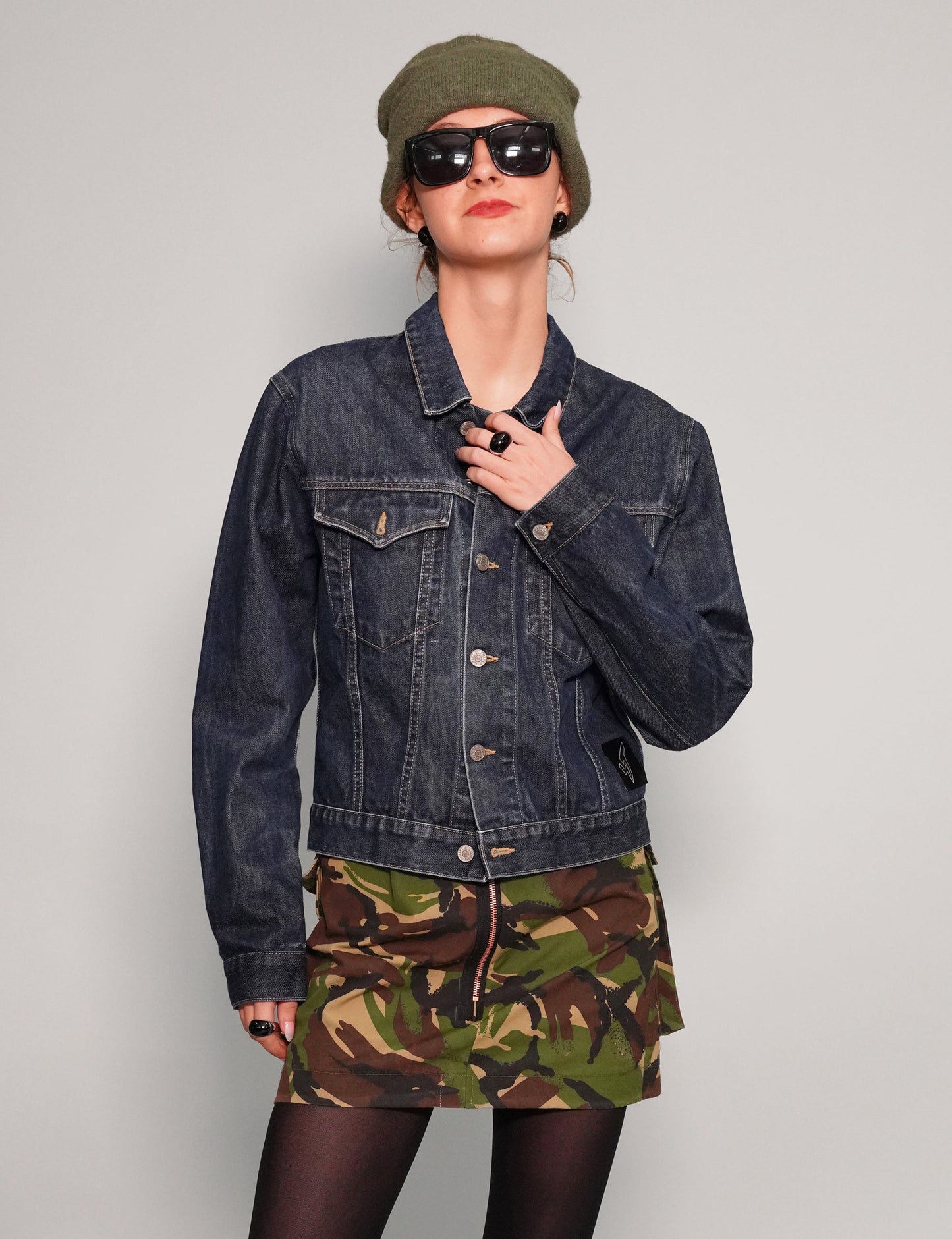 Camo Mini Skirt