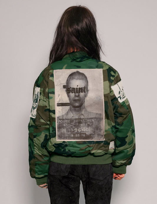 MA 1 Patched Bomber in Camo