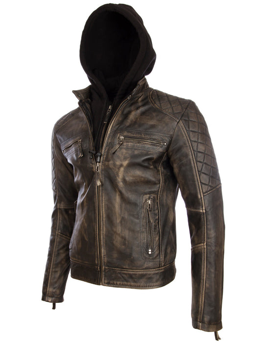 2JB2 Men's Hood Biker - Vegas