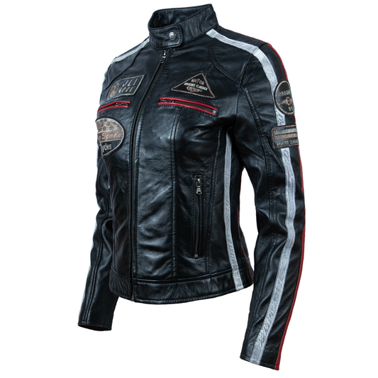 QOOC Women's Racing Biker - Black