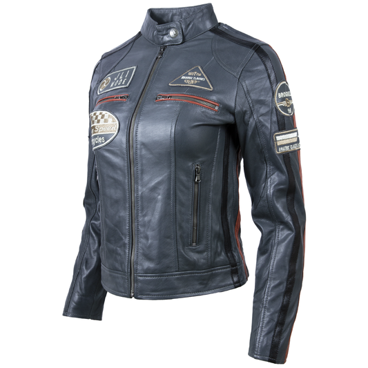 QOOC Women's Racing Biker - Platinum Grey