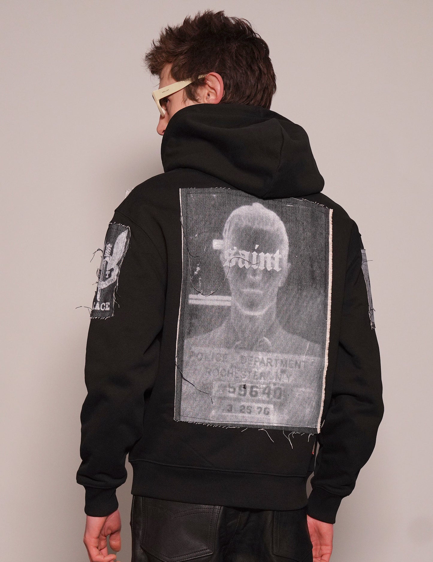 ST Multipatch Zip Hoodie in Black