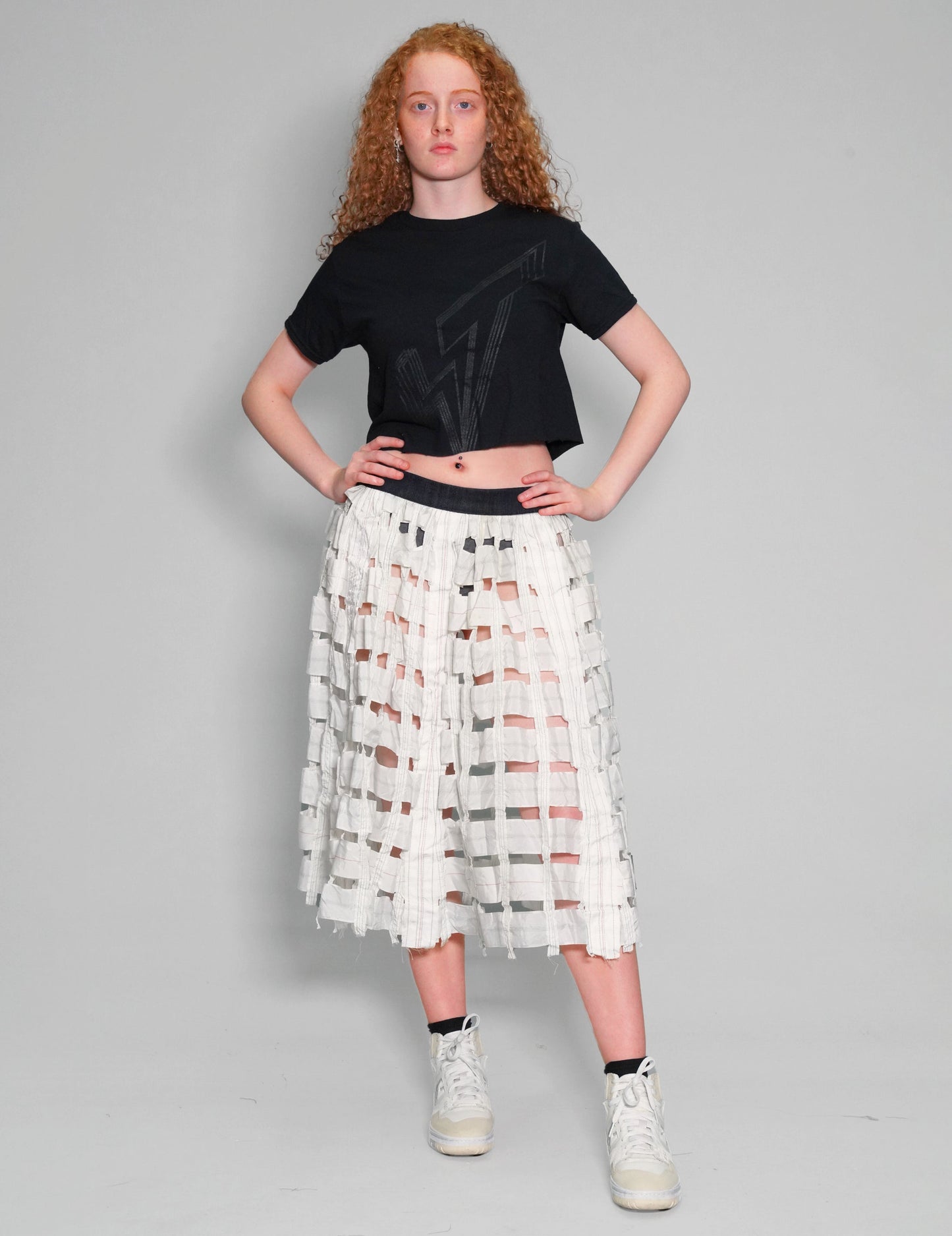 Parachute Skirt - White