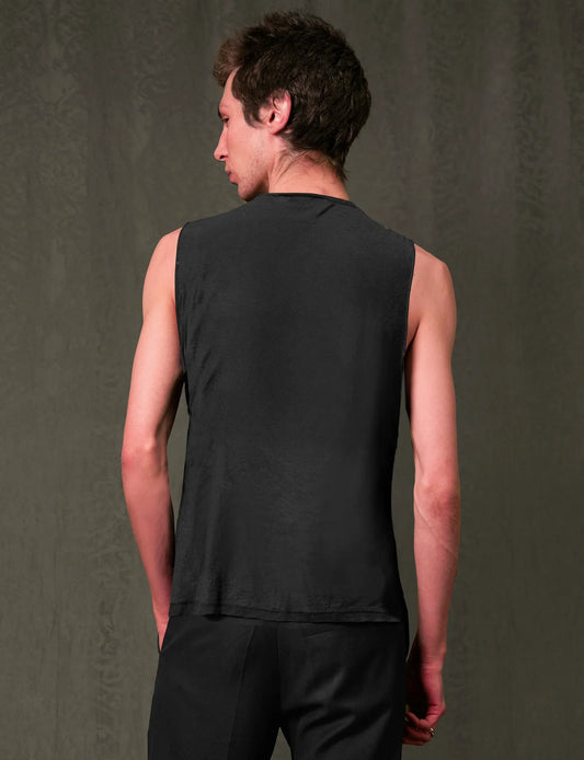 'We're Into Chaos' Vest in Black