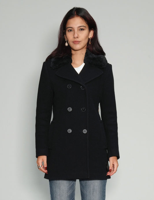 Party Back Blazer Jacket - Gold Sequin - Black