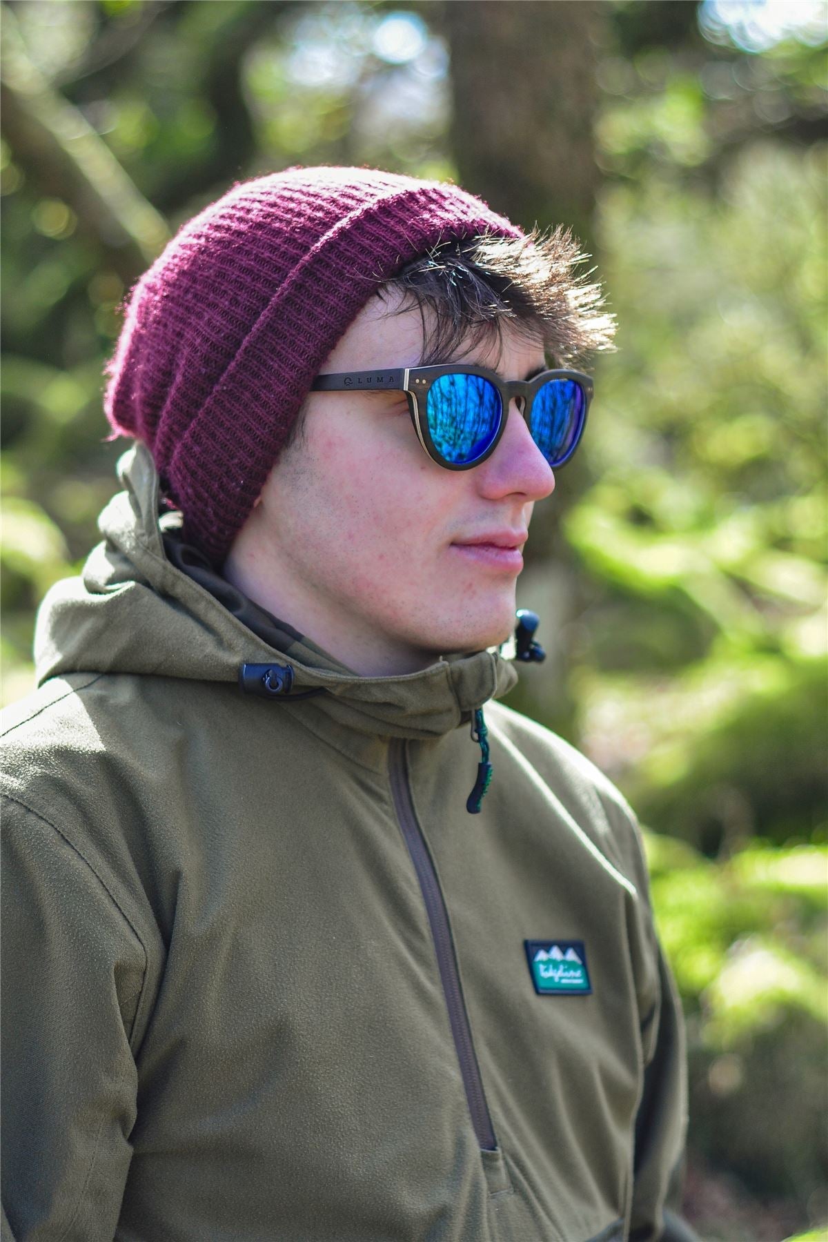 Luma Sunglasses - Huxham - Blue