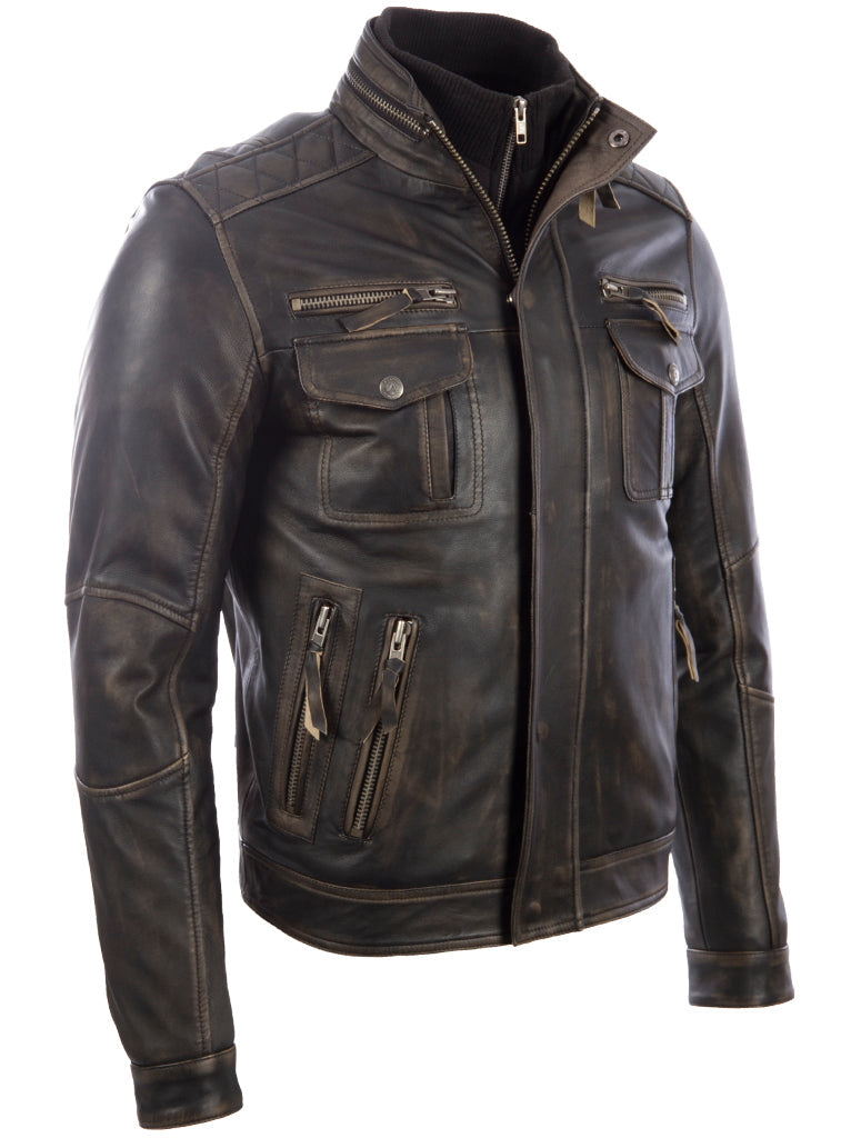 S8T4 Men’s Special Biker Jacket - Vegas