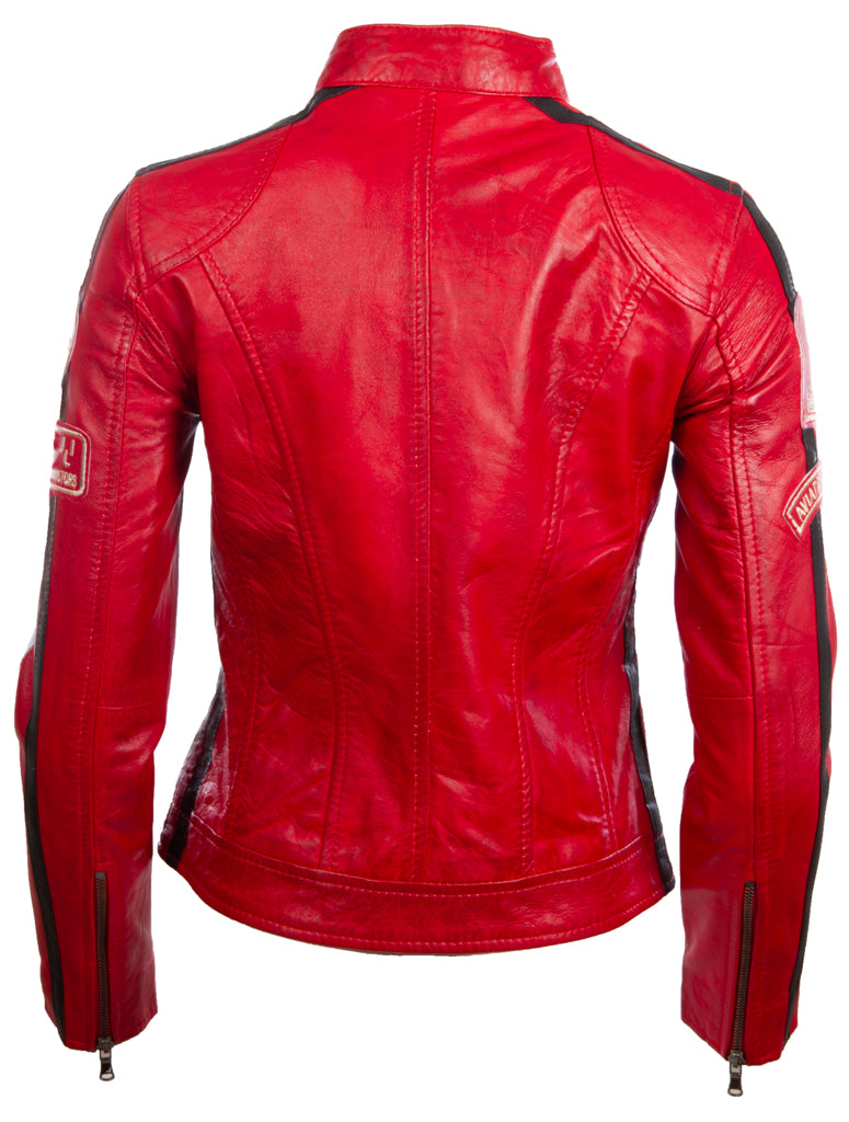 QOOC Women's Racing Biker - Red