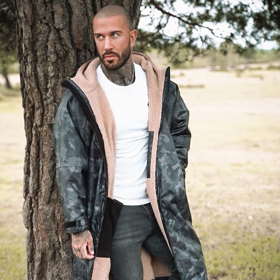 MKII PARKA - UNISEX Black Camo