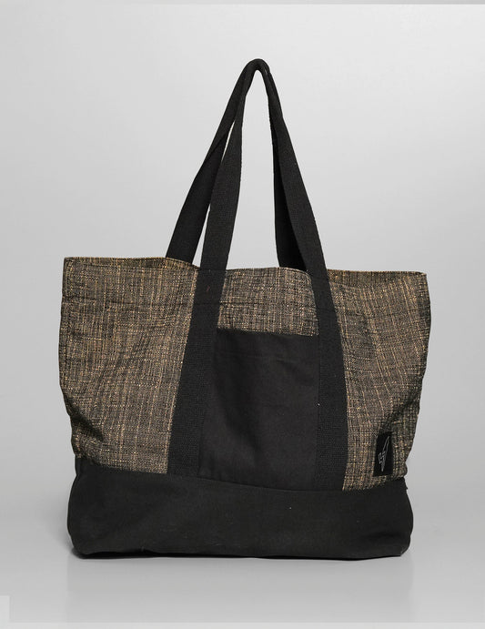 ST Tote Bag - Stone Cotton & Canvas