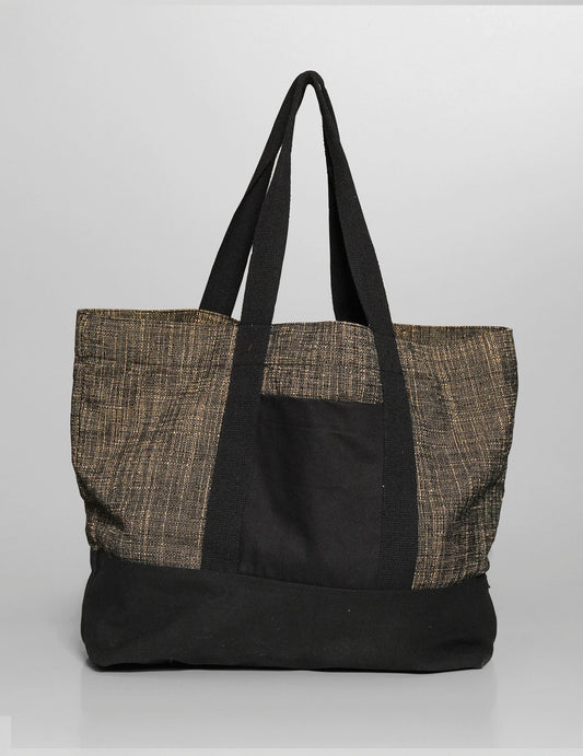 ST Holdall Bag - Stone Cotton/Rayon & Canvas