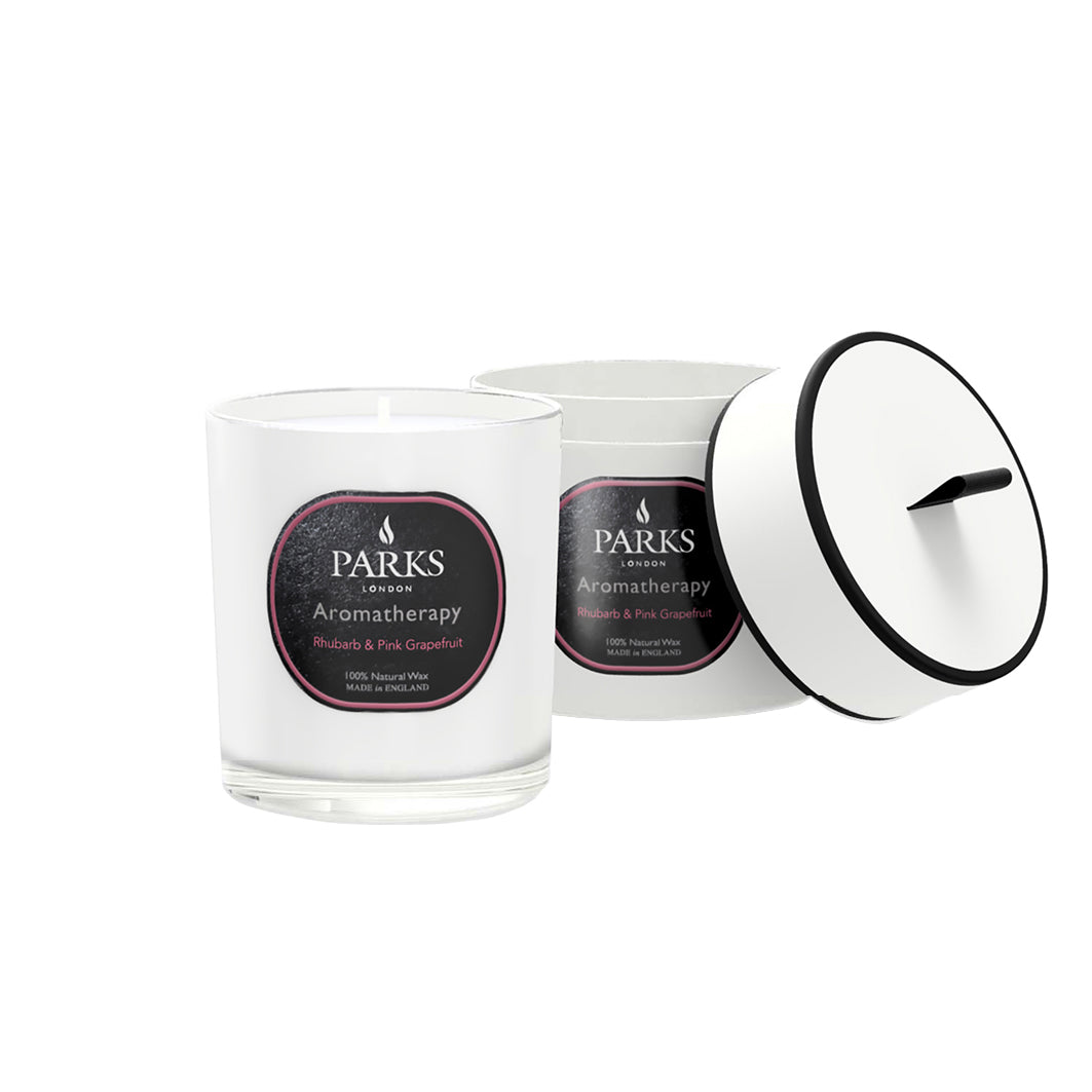 RHUBARB & PINK GRAPEFRUIT CANDLE 220G
