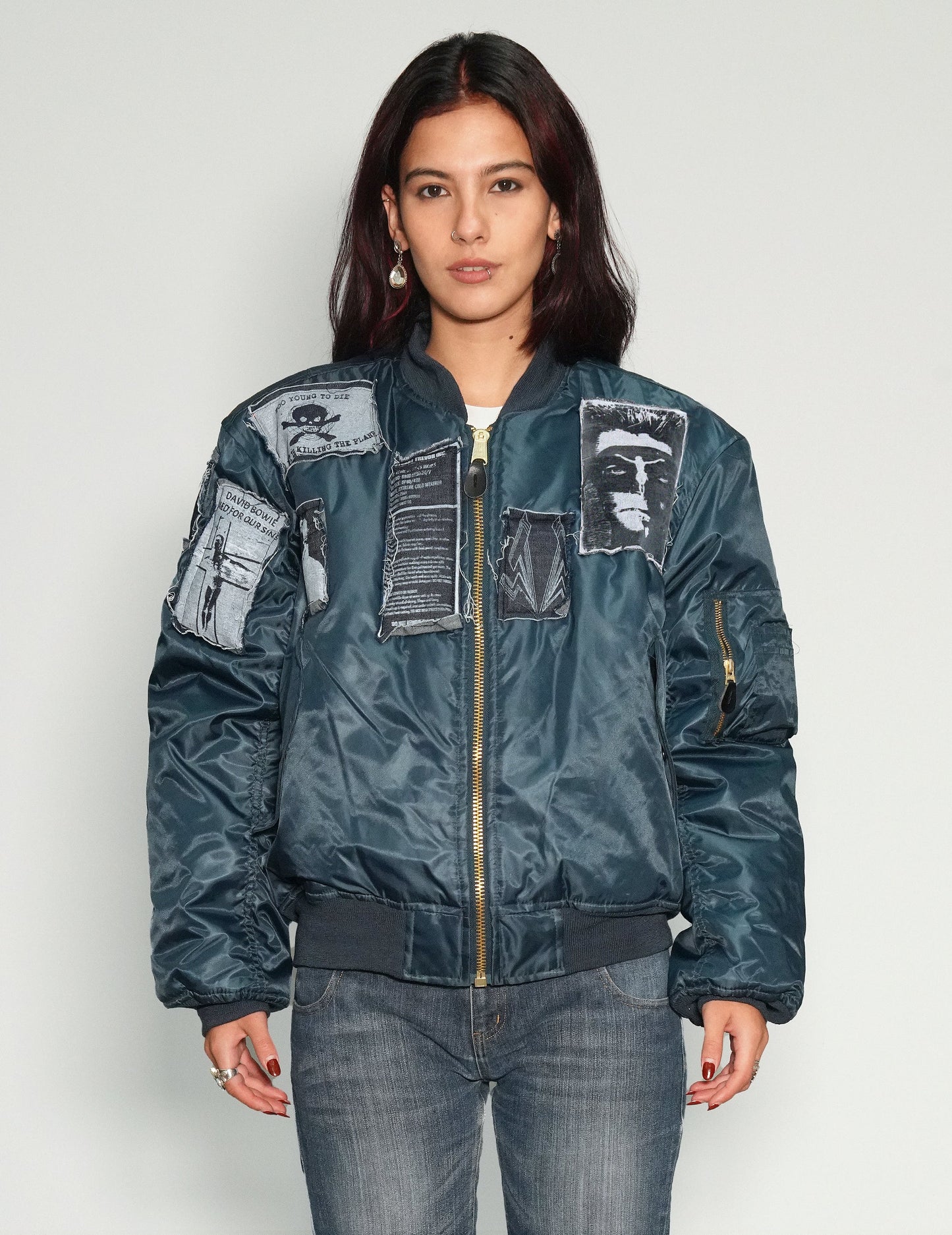 MA 1 Patched Bomber in Navy
