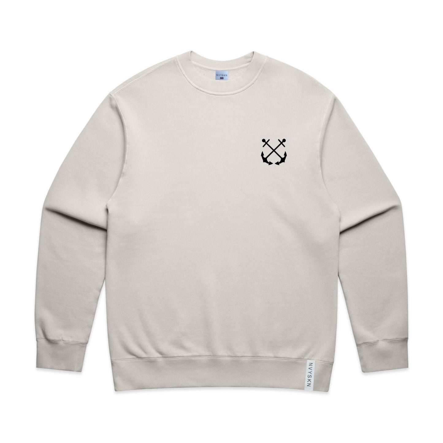 NVYSKN Mens Anchor Jumper