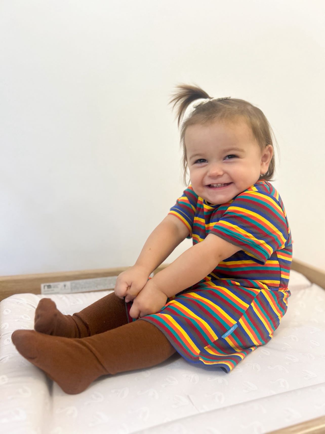 Hazel Rainbow Kid Dress