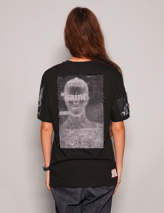 ST Patched Logo T-Shirt in Black