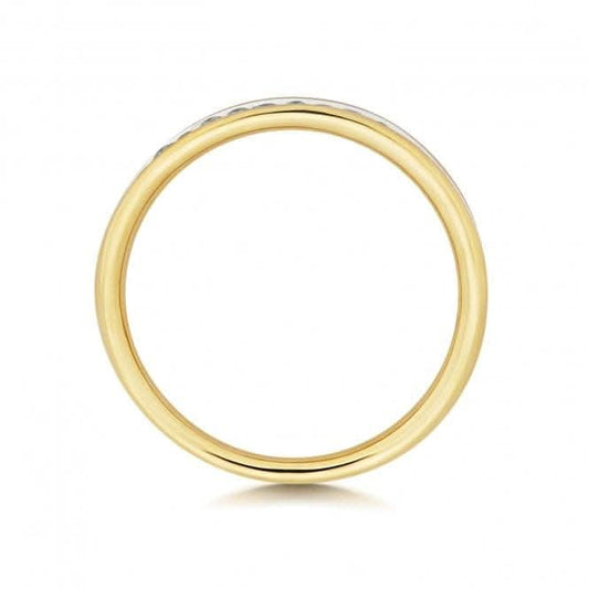 Wedding Band 9ct White Gold Diamond Eternity Ring W217/I