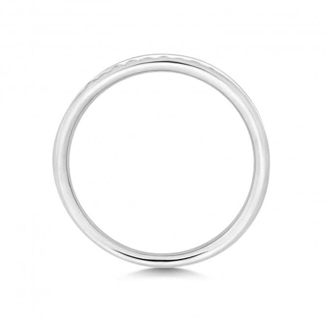 Wedding Band 9ct White Gold Diamond Eternity Ring W217W/I