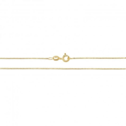 9ct Gold Box Chain CH430