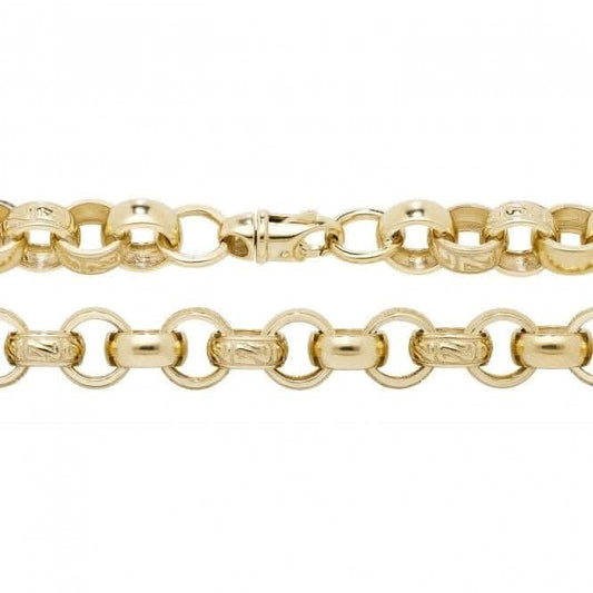 9ct Yellow Gold Belcher Chain 461