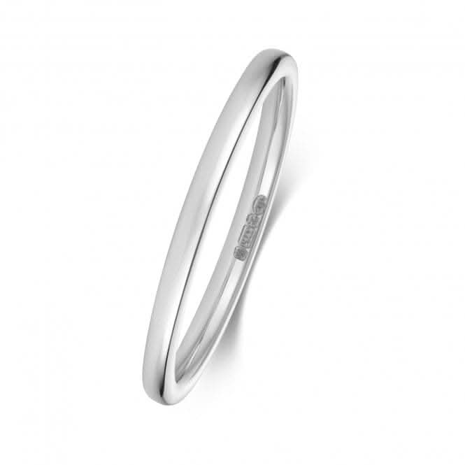 Wedding Band 9K Soft Court 1.7mm-1.4 Wedding Ring W130WM