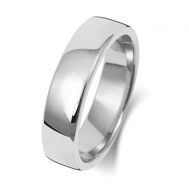Wedding Band 9K Soft Court 5 mm-1.45 Wedding Ring W135WM