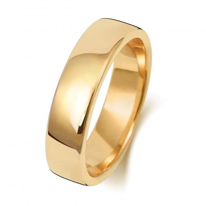 Wedding Band 9K Soft Court 5 mm-1.75 Wedding Ring W135H