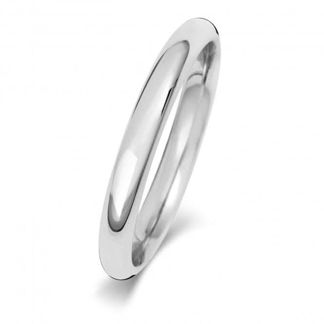 Wedding Band 9K Trad Court 2.5mm-1.4 Wedding Ring W162WM