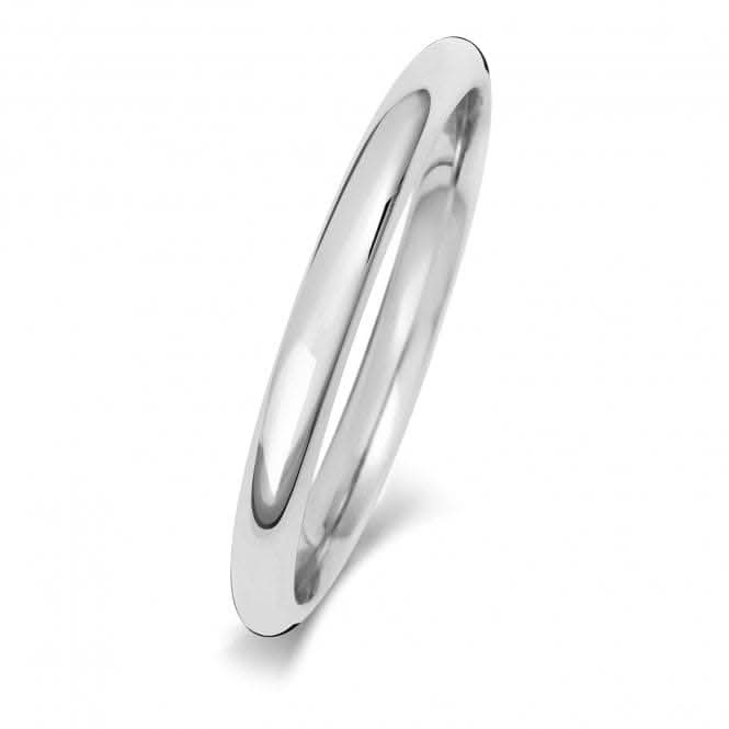 Wedding Band 9K Trad Court 2mm Wedding Ring W161WH