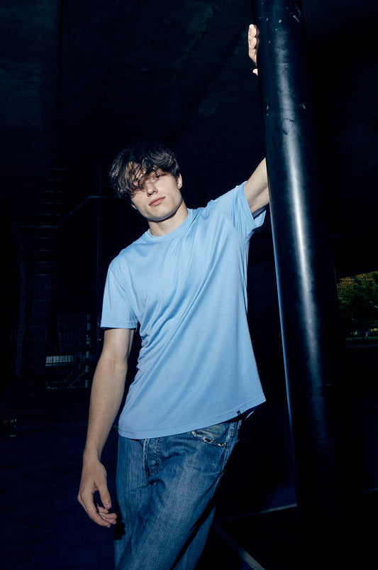 The Actor T-shirt | Bel Air Blue