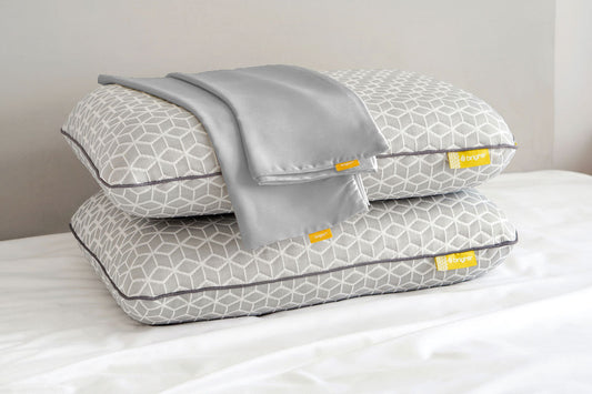 Brightr® Eclipse pillow & Copper pillowcase bundle