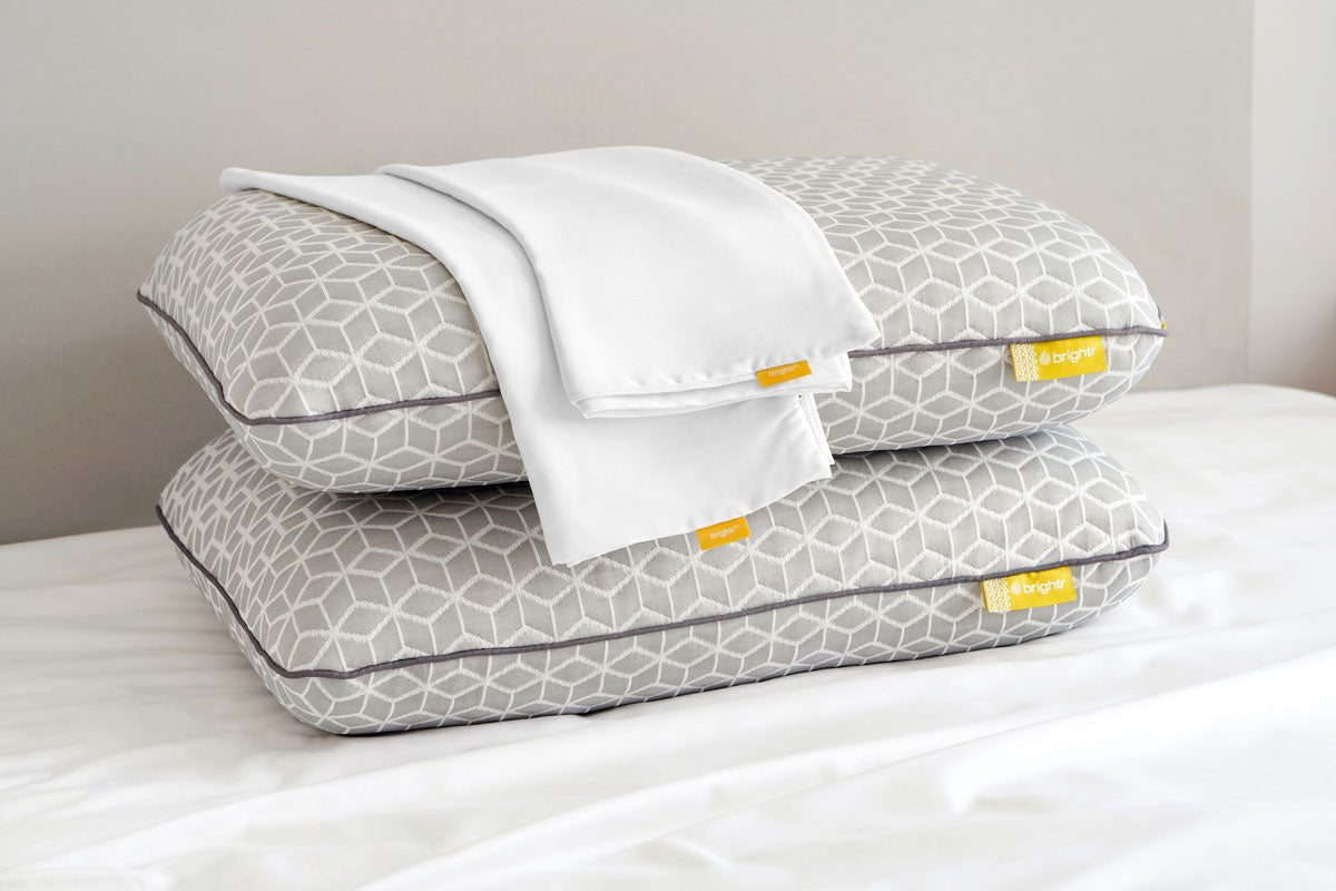 Brightr® Eclipse pillow & Copper pillowcase bundle