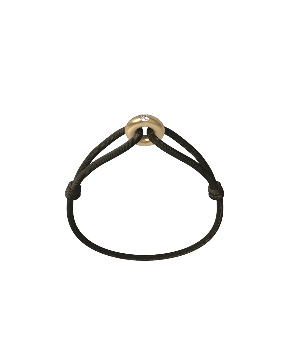 Golden Soho Diamond Cord Bracelet