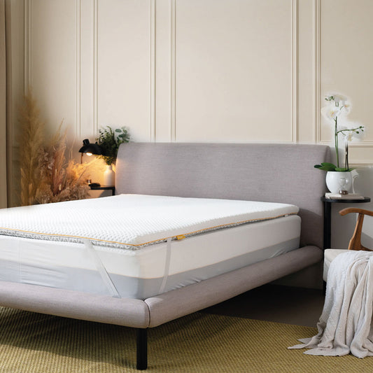Brightr® Aurora  2 in 1 Memory Foam mattress topper Soft/Medium Firm