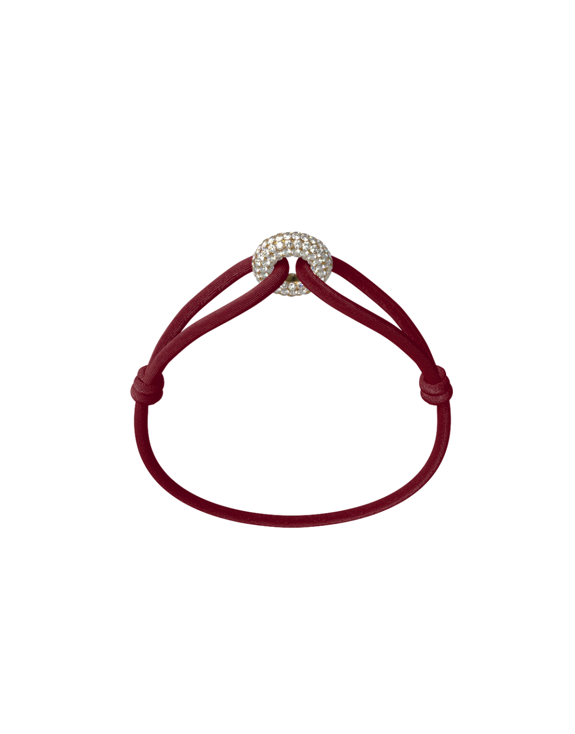 Golden Soho Pavé Cord Bracelet