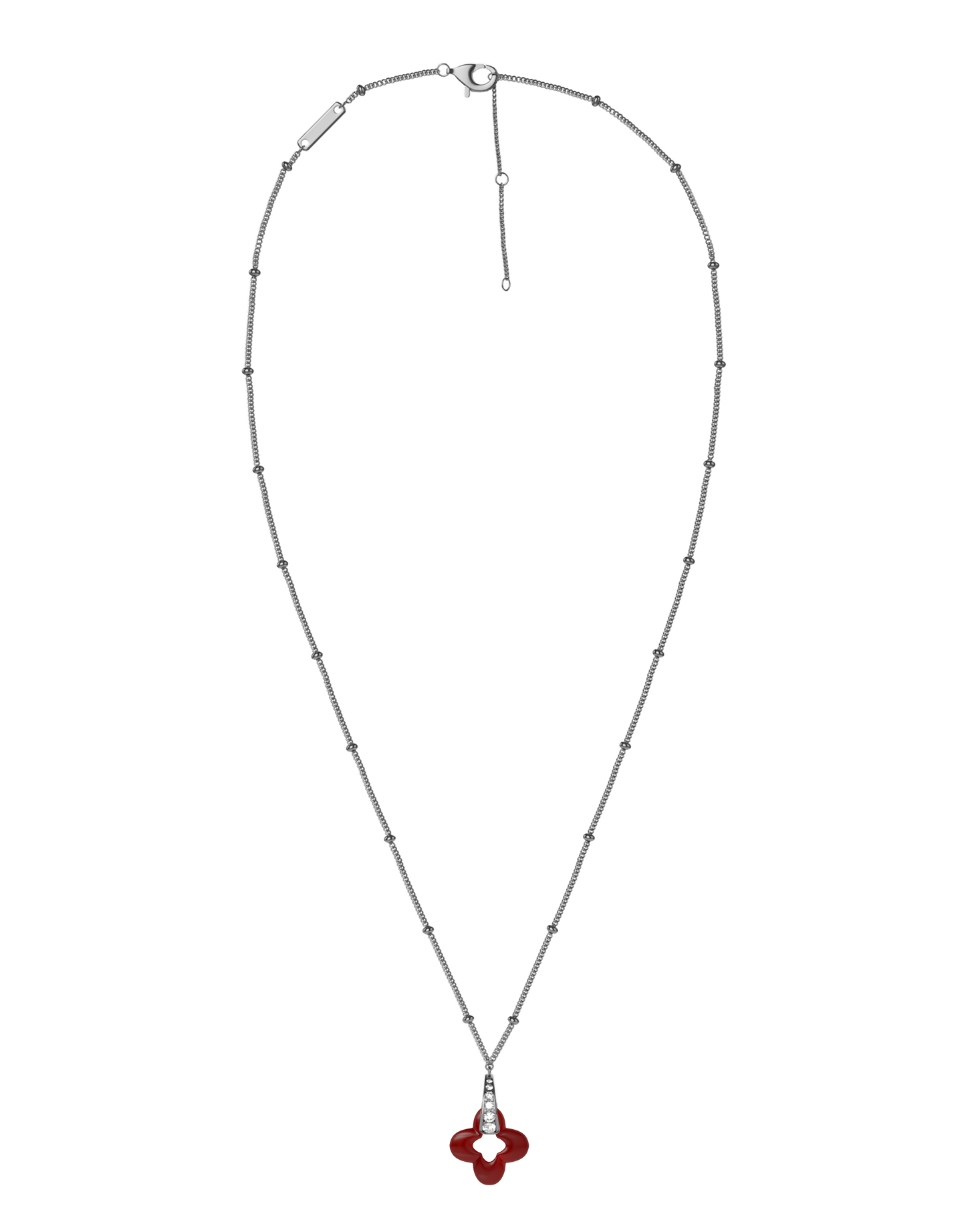 Silver Clover Necklace
